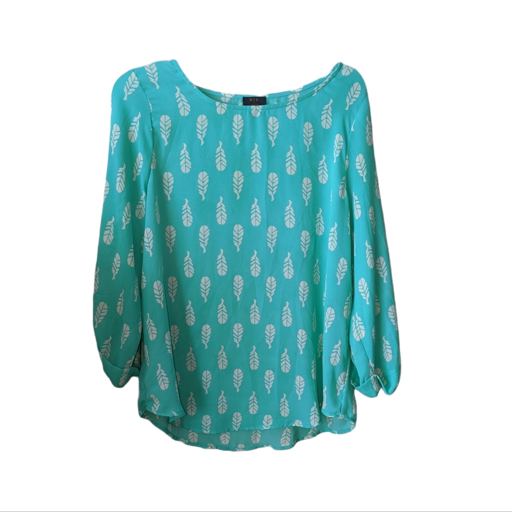 feather blouse